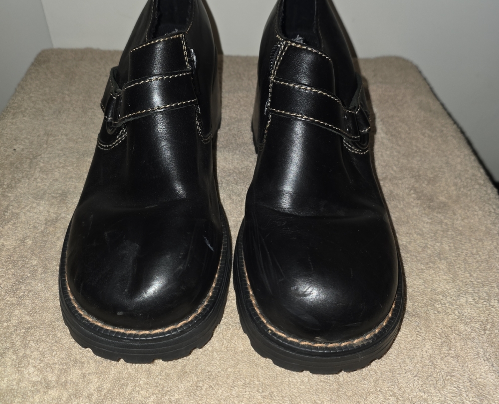 Skechers Black Platform Shoes